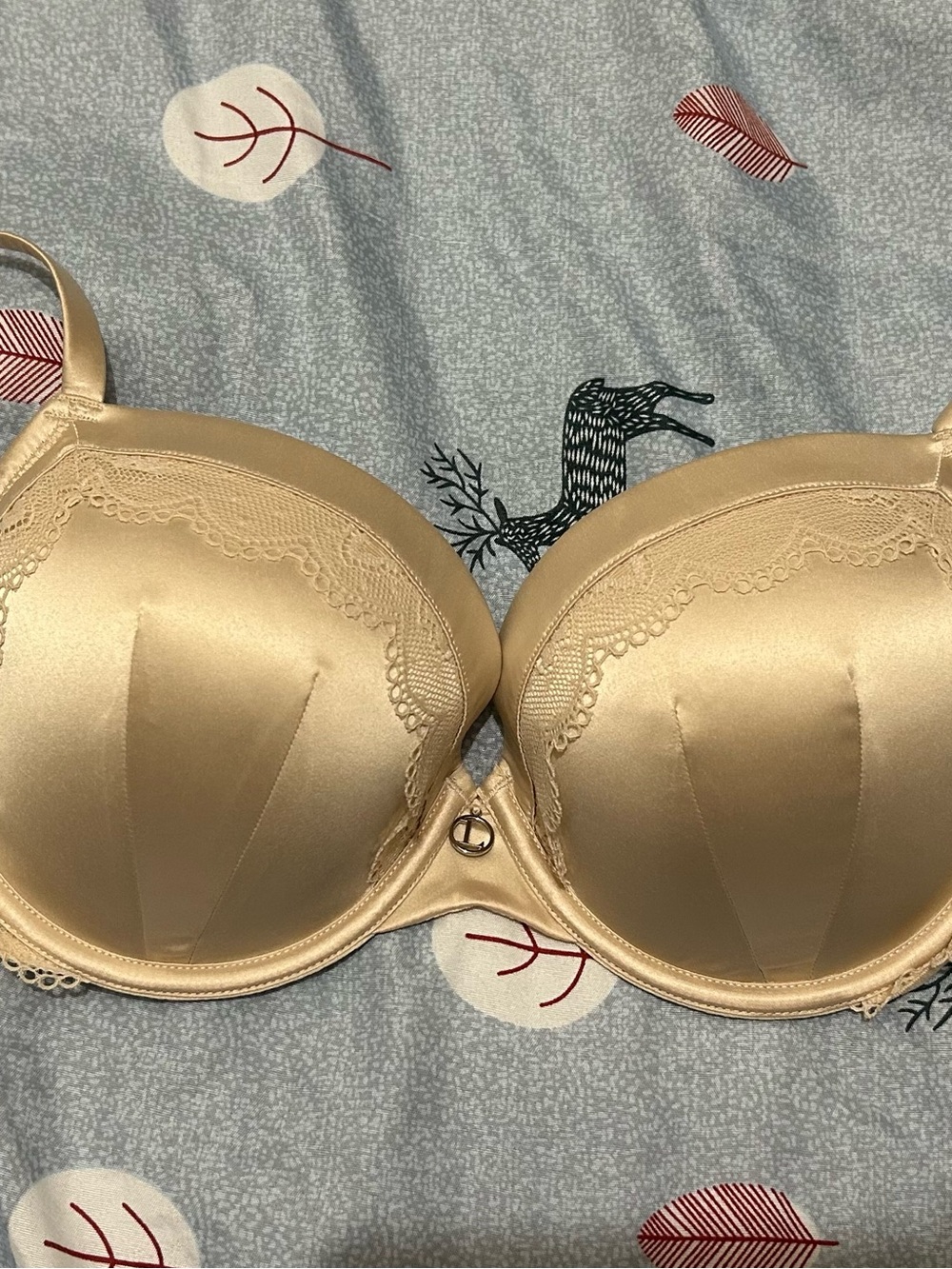 Lounge Soft Satin T-Shirt Bra